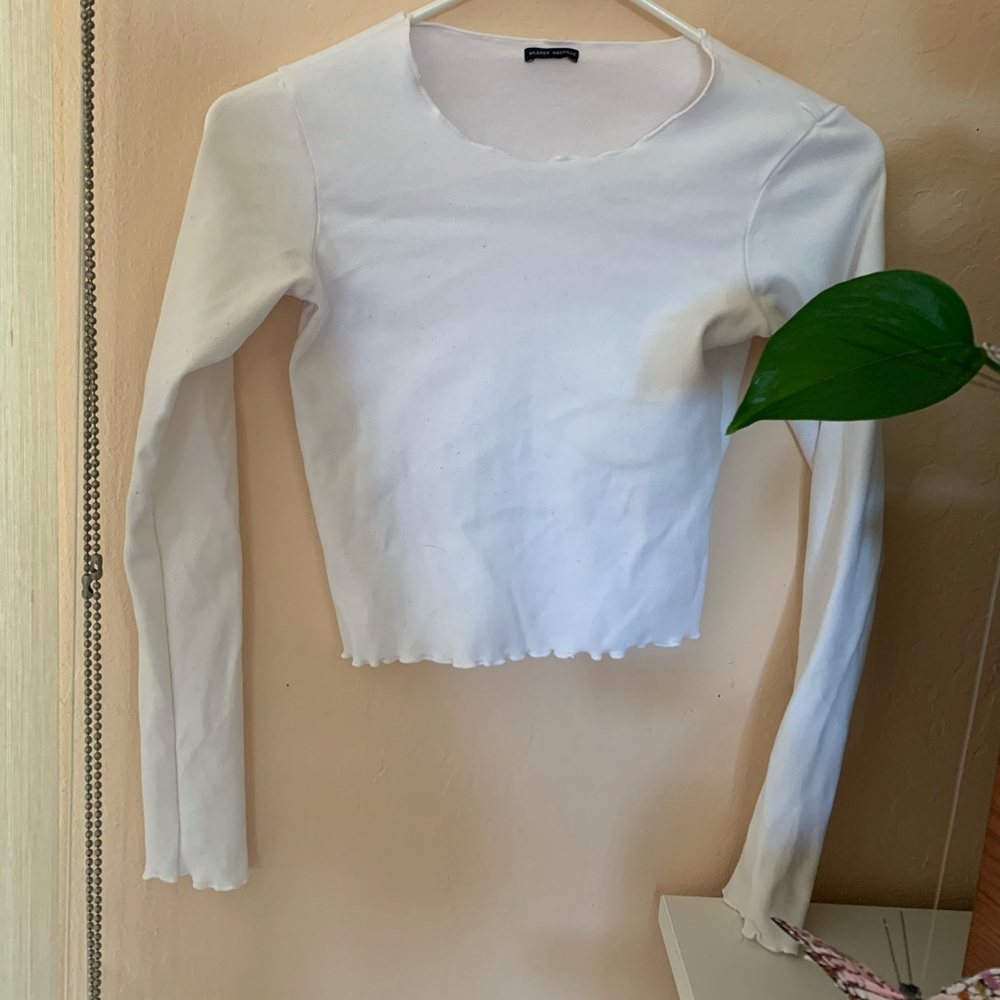 White Brandy Melville top!